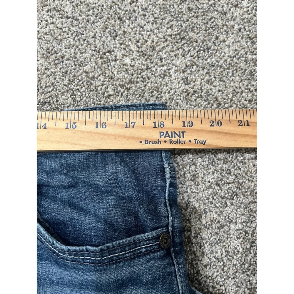 BKE Tyler Straight Leg Jeans Mens 36x32 Medium Wash Stretch Denim Blue Pants